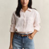 Relaxed Fit Striped Linen Shirt Relaxed Fit Striped Linen Shirt