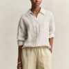 Relaxed Fit Striped Linen Shirt Relaxed Fit Striped Linen Shirt