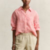 Relaxed Fit Striped Linen Shirt Relaxed Fit Striped Linen Shirt
