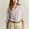 Relaxed Fit Striped Linen Shirt Relaxed Fit Striped Linen Shirt