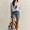 Relaxed Fit Striped Linen Shirt Relaxed Fit Striped Linen Shirt