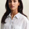 Relaxed Fit Striped Linen Shirt Relaxed Fit Striped Linen Shirt