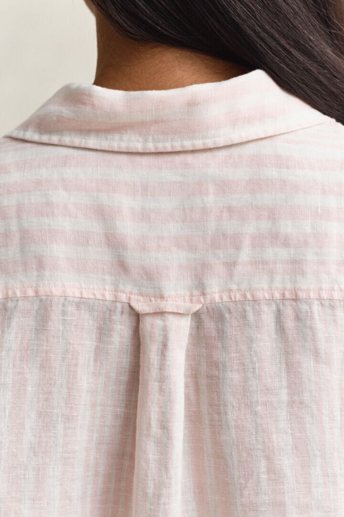 Relaxed Fit Striped Linen Shirt Relaxed Fit Striped Linen Shirt