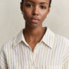 Relaxed Fit Striped Linen Shirt Relaxed Fit Striped Linen Shirt