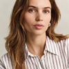 Relaxed Fit Striped Linen Shirt Relaxed Fit Striped Linen Shirt