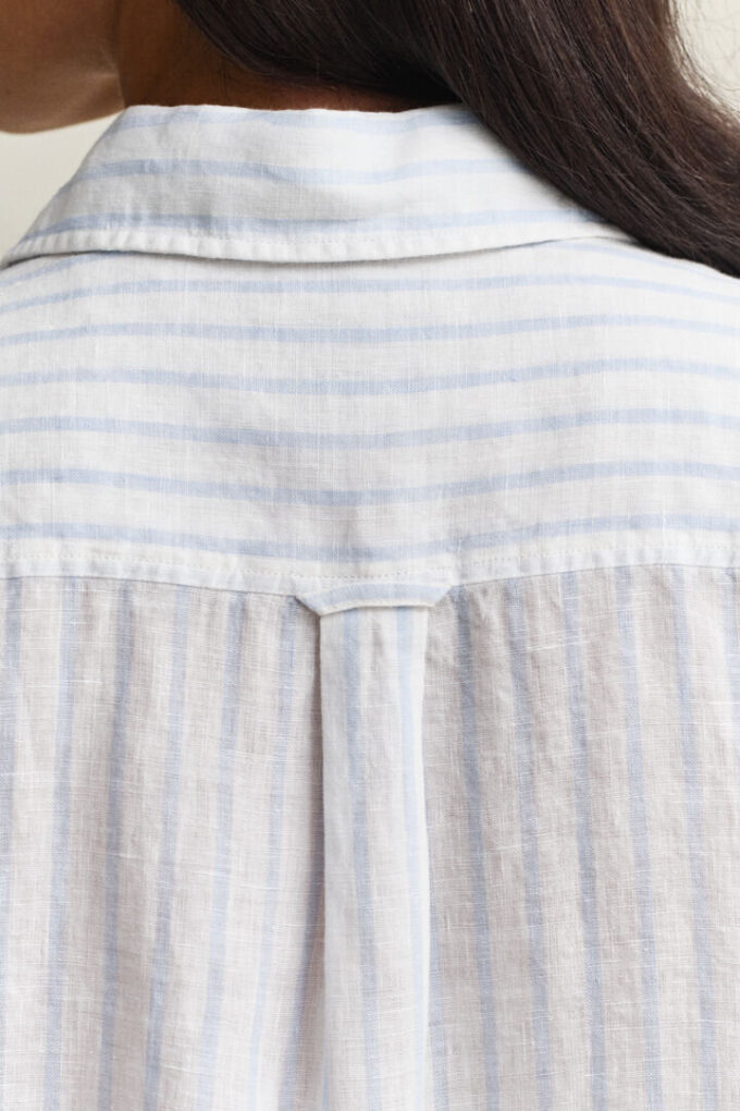 Relaxed Fit Striped Linen Shirt Relaxed Fit Striped Linen Shirt
