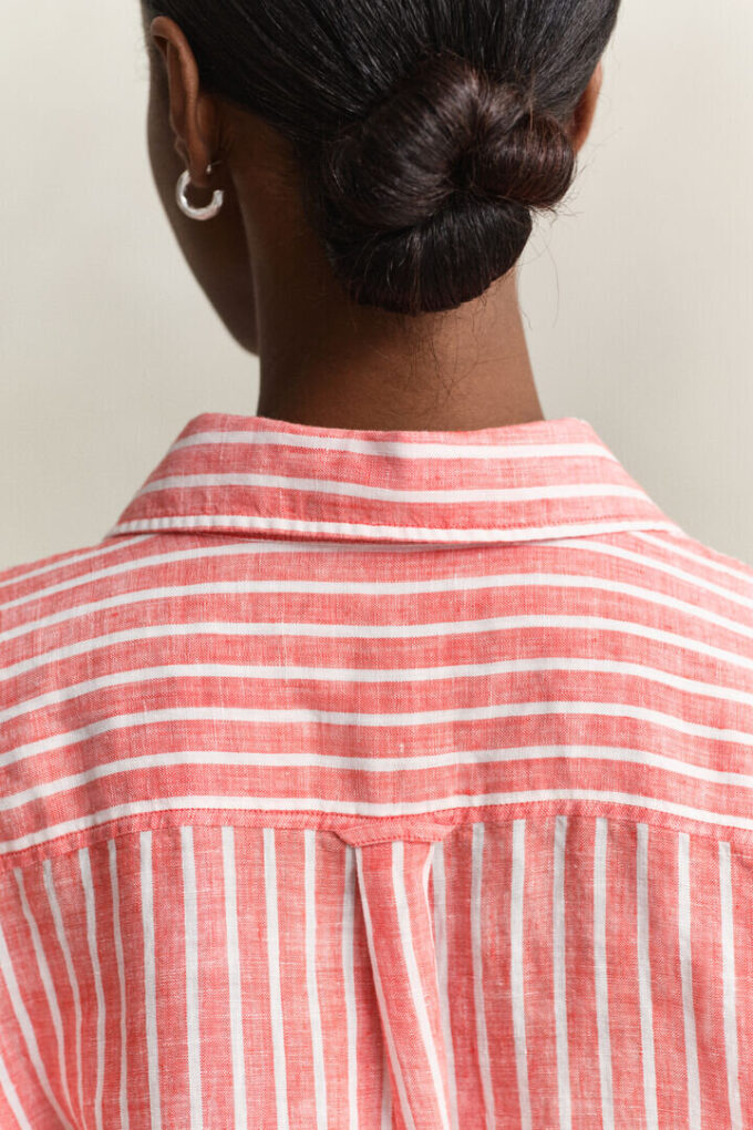 Relaxed Fit Striped Linen Shirt Relaxed Fit Striped Linen Shirt