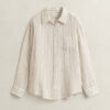 Relaxed Fit Striped Linen Shirt Relaxed Fit Striped Linen Shirt