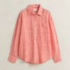 Relaxed Fit Striped Linen Shirt Relaxed Fit Striped Linen Shirt