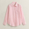 Relaxed Fit Striped Linen Shirt Relaxed Fit Striped Linen Shirt