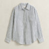 Relaxed Fit Striped Linen Shirt Relaxed Fit Striped Linen Shirt