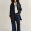 Relaxed Fit Striped Poplin Shirt Relaxed Fit Striped Poplin Shirt