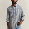 Relaxed Fit Striped Seersucker Shirt Relaxed Fit Striped Seersucker Shirt