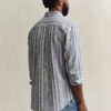 Relaxed Fit Striped Seersucker Shirt Relaxed Fit Striped Seersucker Shirt
