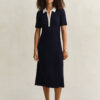 Rib Knit Polo Dress Rib Knit Polo Dress