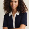 Rib Knit Polo Dress Rib Knit Polo Dress