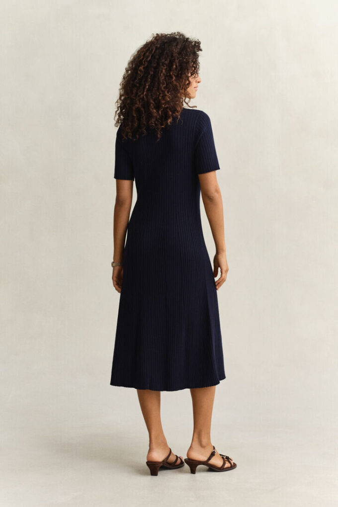 Rib Knit Polo Dress Rib Knit Polo Dress