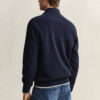 Ribbed Cotton Half-Zip Sweater Ribbed Cotton Half-Zip Sweater