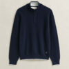 Ribbed Cotton Half-Zip Sweater Ribbed Cotton Half-Zip Sweater