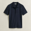 Ribbed Polo Shirt