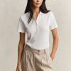Ribbed Polo Shirt