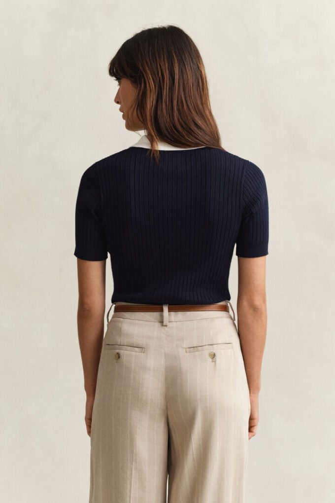 Ribbed Short Sleeve Rugger Ribbed Short Sleeve Rugger