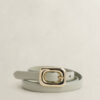 Rounded Buckle Leather Belt Rounded Buckle Leather Belt