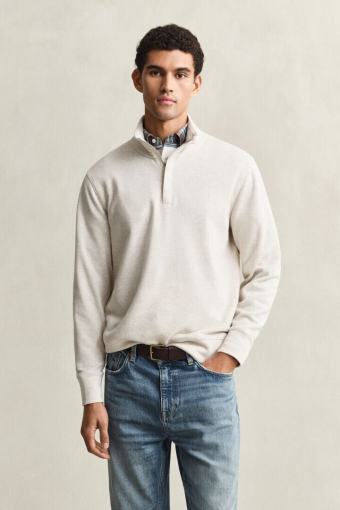 Sacker Rib Half-Zip Sweatshirt Sacker Rib Half-Zip Sweatshirt