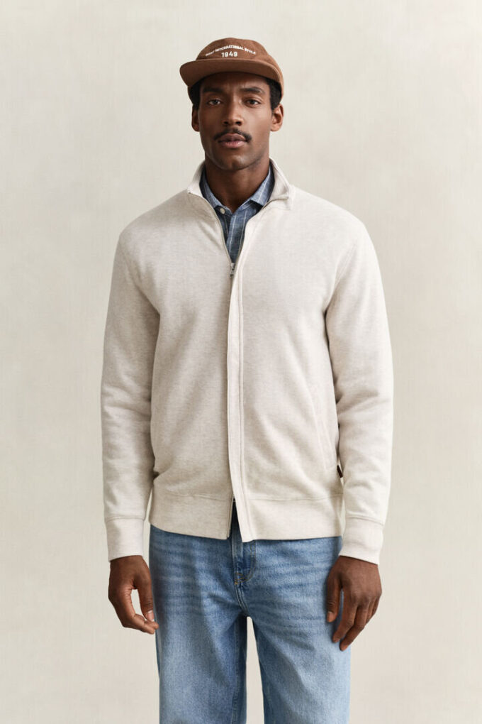 Sacker Rib Zip Sweatshirt Sacker Rib Zip Sweatshirt