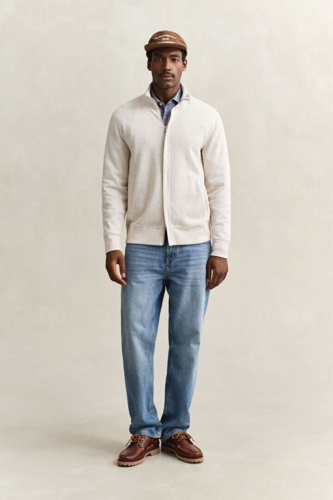 Sacker Rib Zip Sweatshirt Sacker Rib Zip Sweatshirt