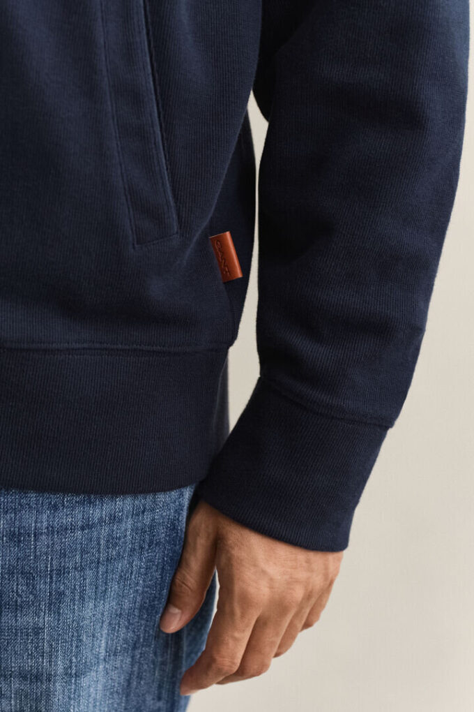 Sacker Rib Zip Sweatshirt Sacker Rib Zip Sweatshirt