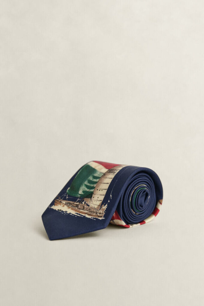 Sailing Boat Tie Sailing Boat Tie