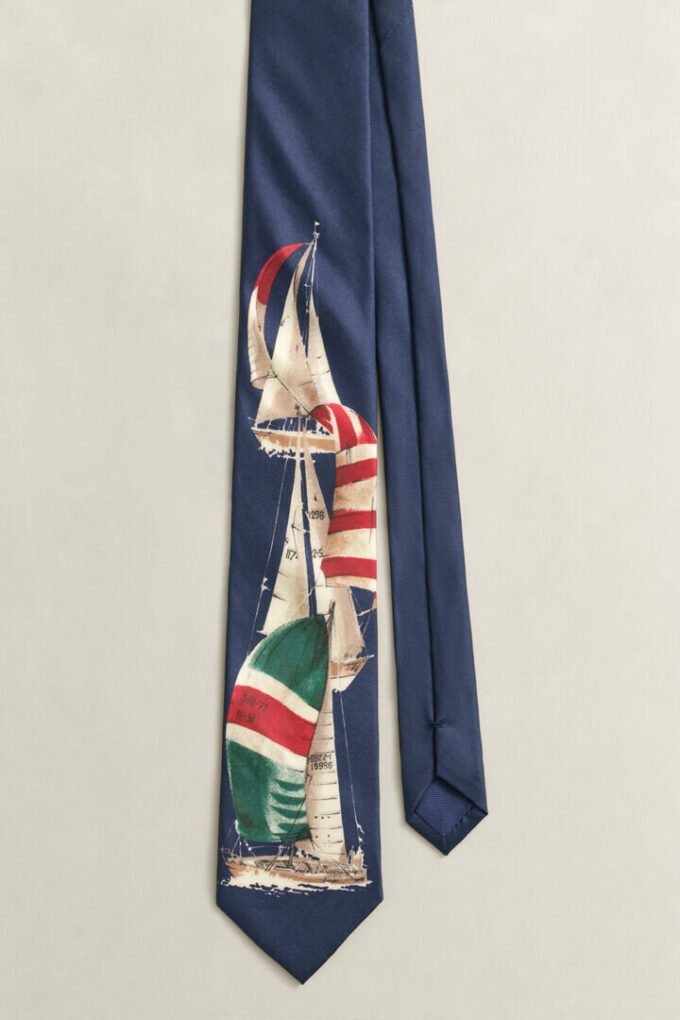 Sailing Boat Tie Sailing Boat Tie