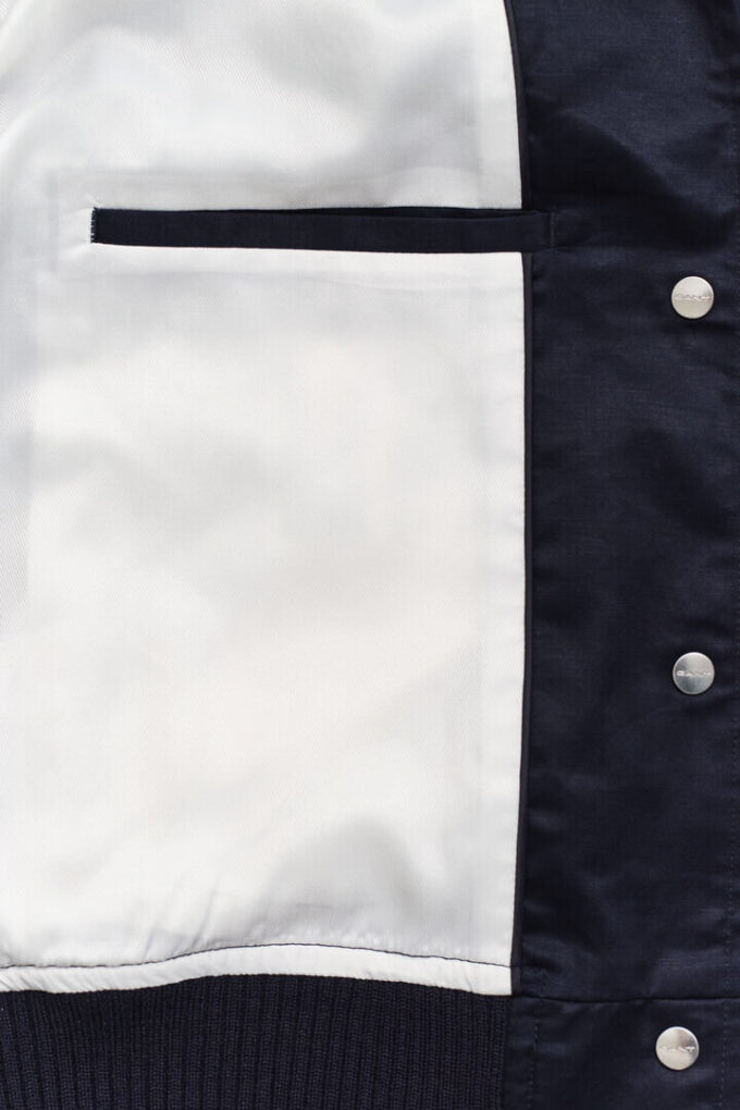 Satin Varsity Jacket Satin Varsity Jacket