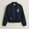 Satin Varsity Jacket Satin Varsity Jacket