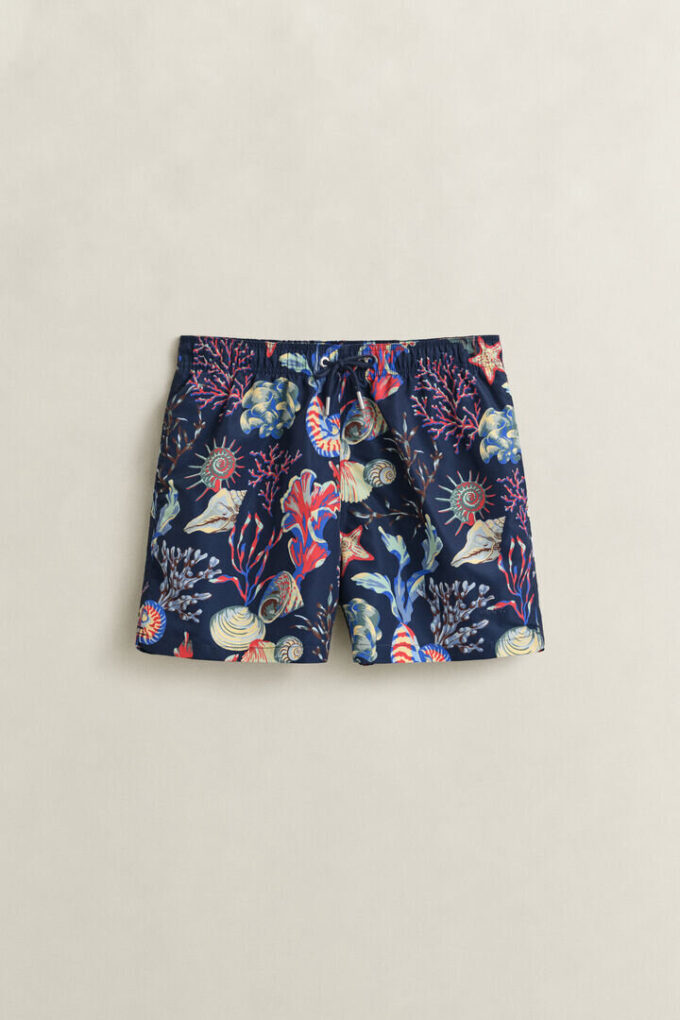 Seaweed Print Swim Shorts Seaweed Print Swim Shorts