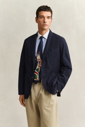 Seersucker Blazer
