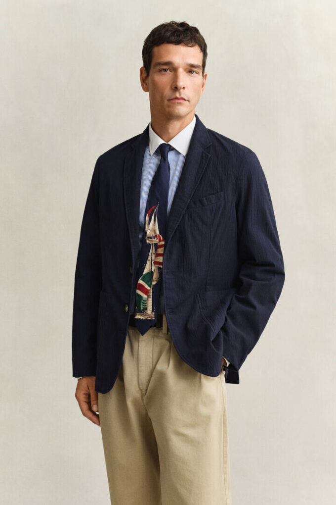 Seersucker Blazer Seersucker Blazer