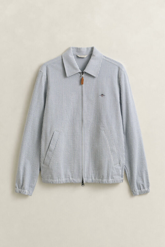 Seersucker Windcheater Jacket Seersucker Windcheater Jacket