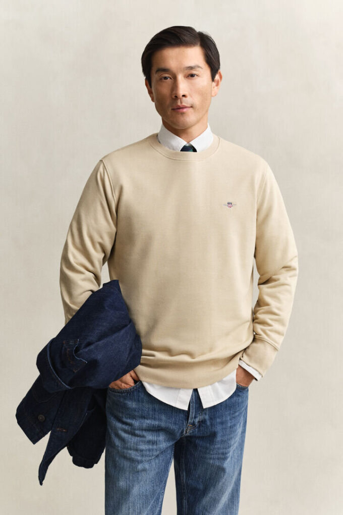 Shield Crew Neck Sweatshirt Shield Crew Neck Sweatshirt