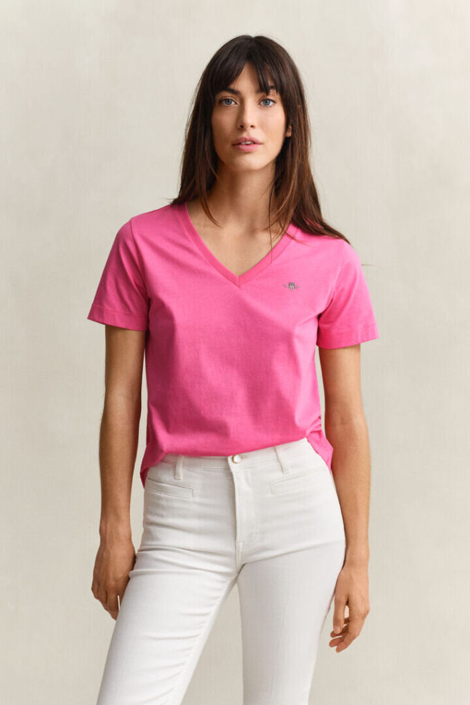Shield V-Neck T-Shirt