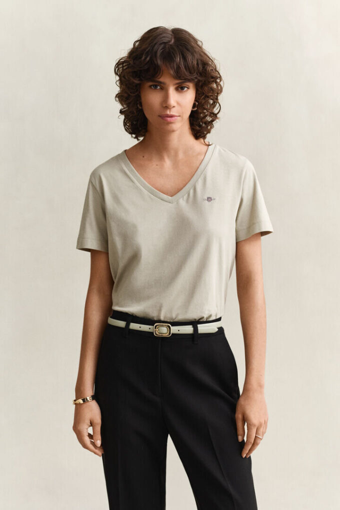 Shield V-Neck T-Shirt Shield V-Neck T-Shirt