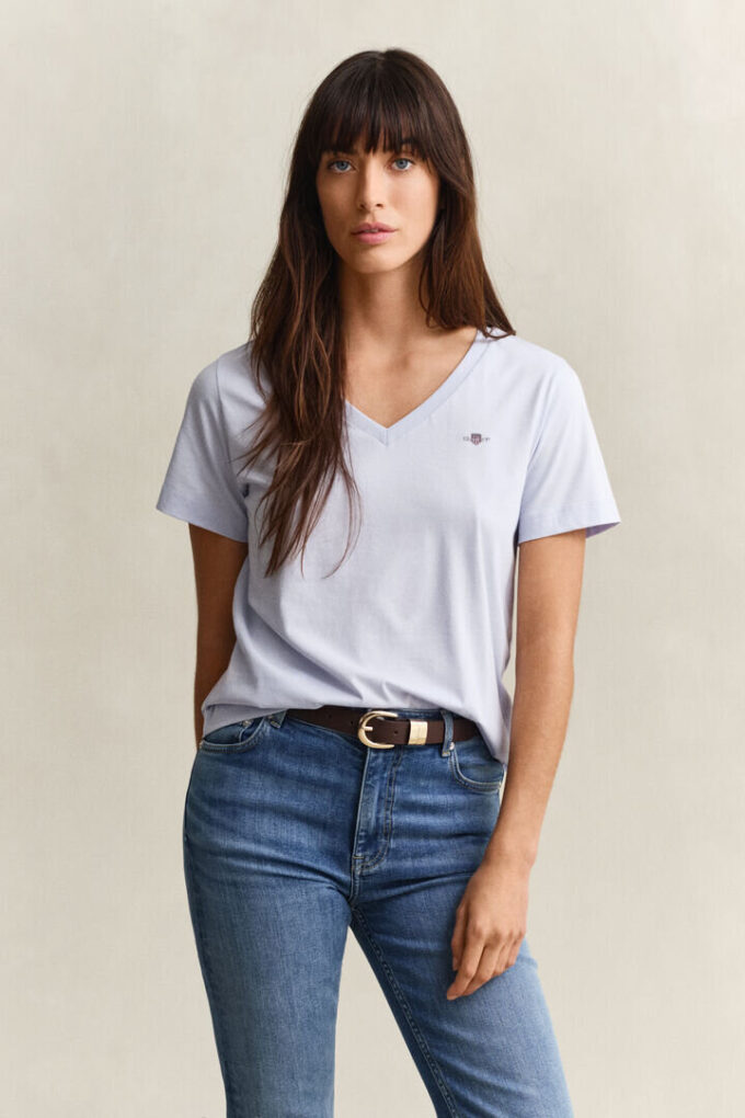 Shield V-Neck T-Shirt Shield V-Neck T-Shirt
