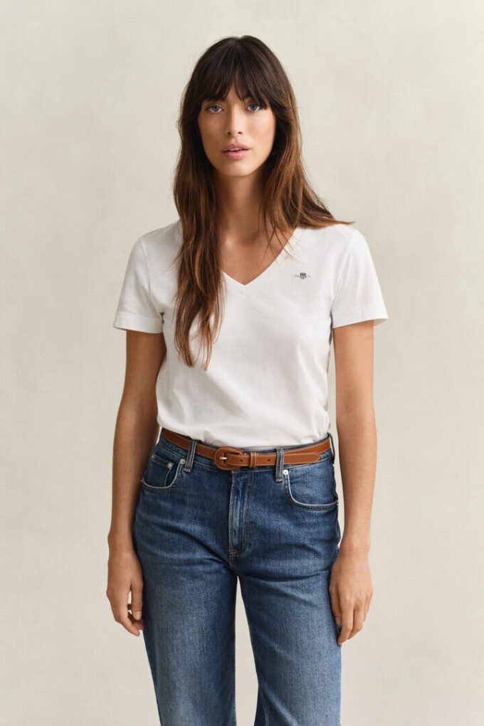 Shield V-Neck T-Shirt Shield V-Neck T-Shirt