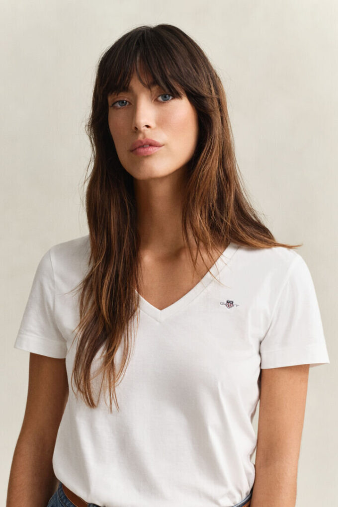 Shield V-Neck T-Shirt Shield V-Neck T-Shirt
