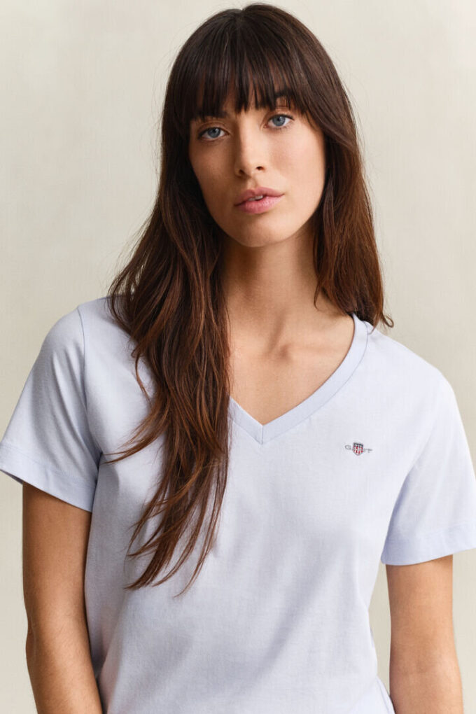 Shield V-Neck T-Shirt Shield V-Neck T-Shirt
