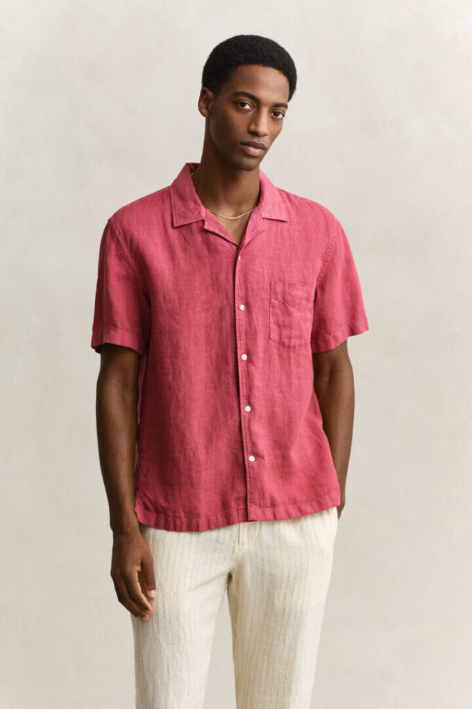 Short Sleeve Linen Shirt Short Sleeve Linen Shirt