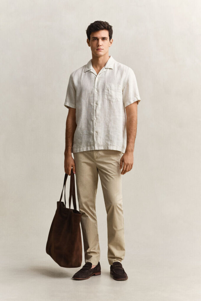 Short Sleeve Linen Shirt Short Sleeve Linen Shirt