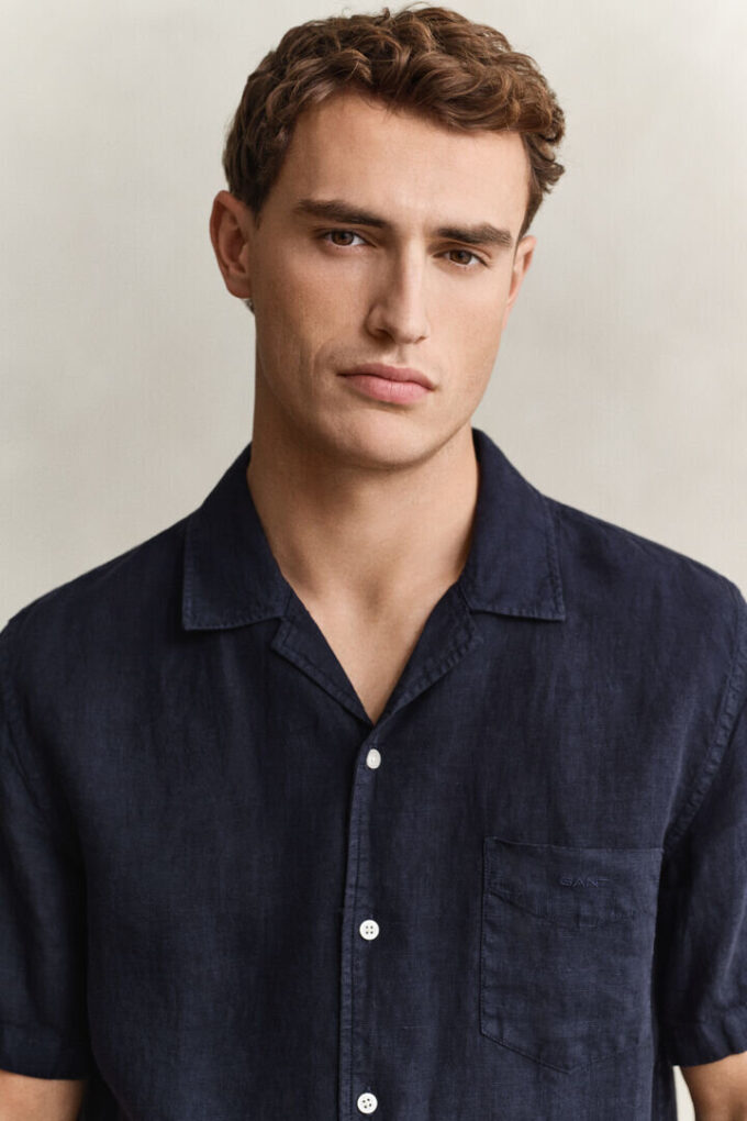 Short Sleeve Linen Shirt Short Sleeve Linen Shirt