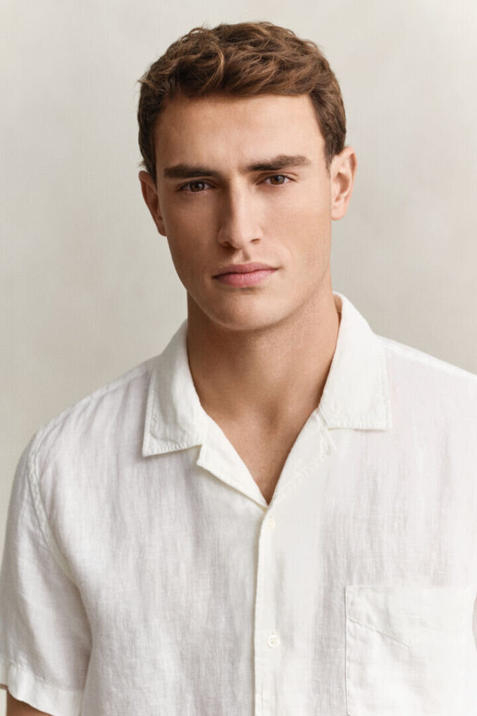 Short Sleeve Linen Shirt Short Sleeve Linen Shirt